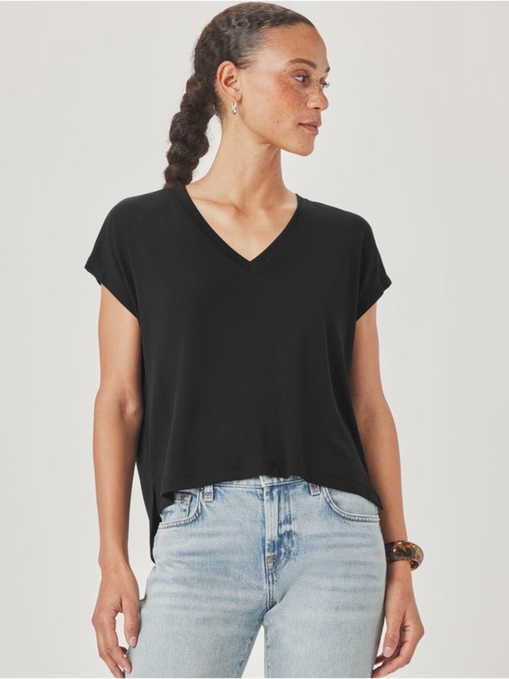 Splendid Amaya V-Neck Tee